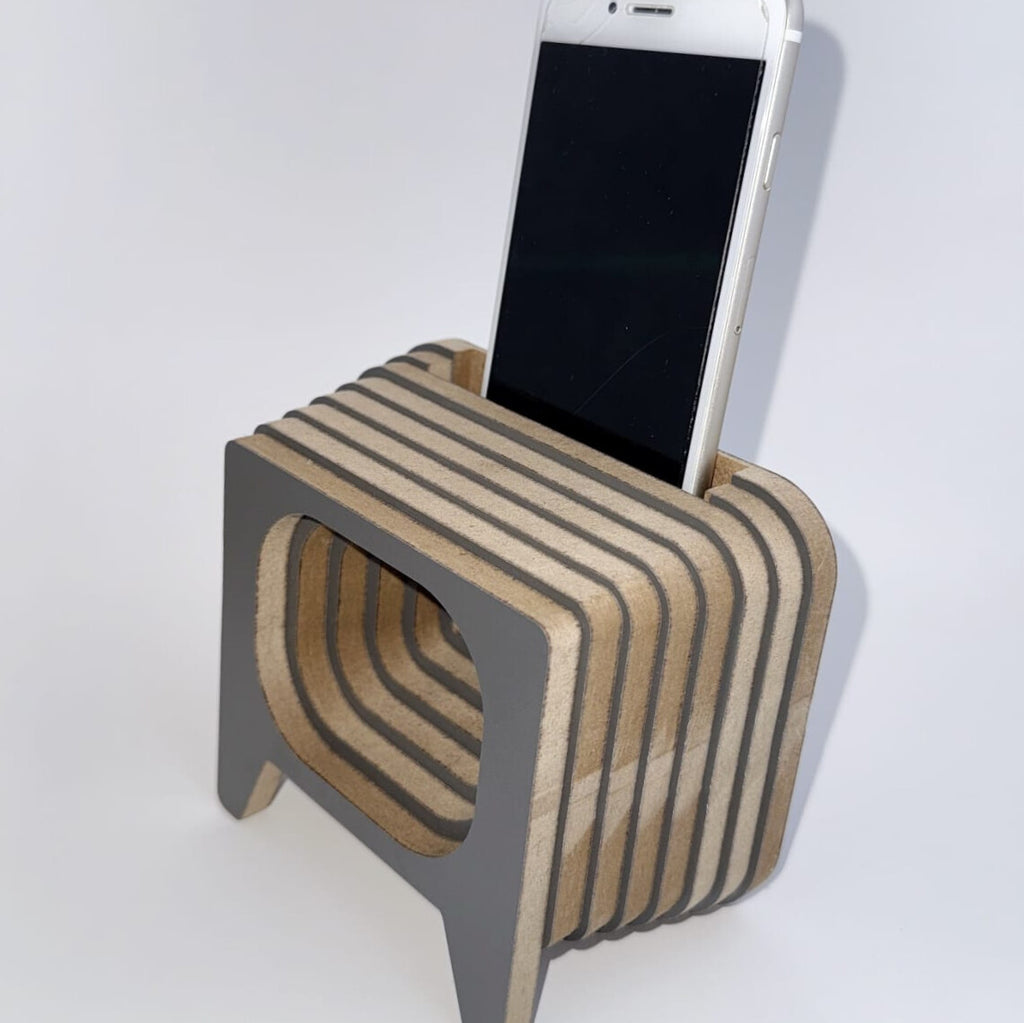 Retro Tasarım Akustik Ses Yükselten Telefon Tutucu Pikap Gramofon