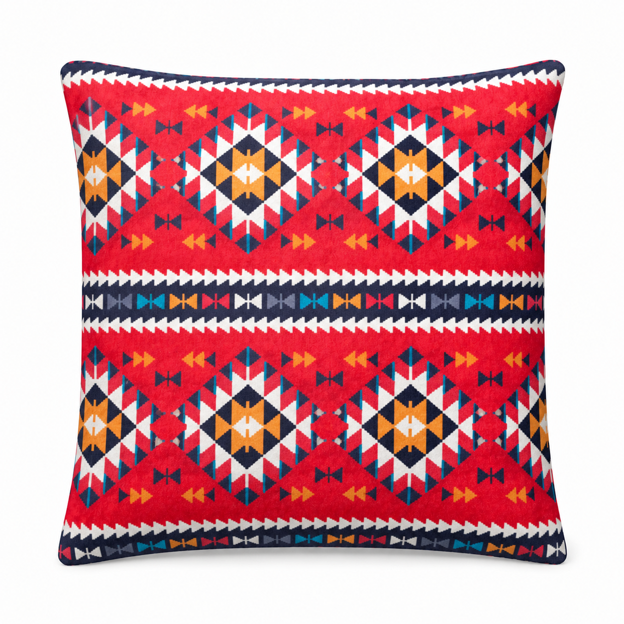 USTAAGAC Kilim Desenli Dekoratif Kırlent Kılıfı – 40x40 cm